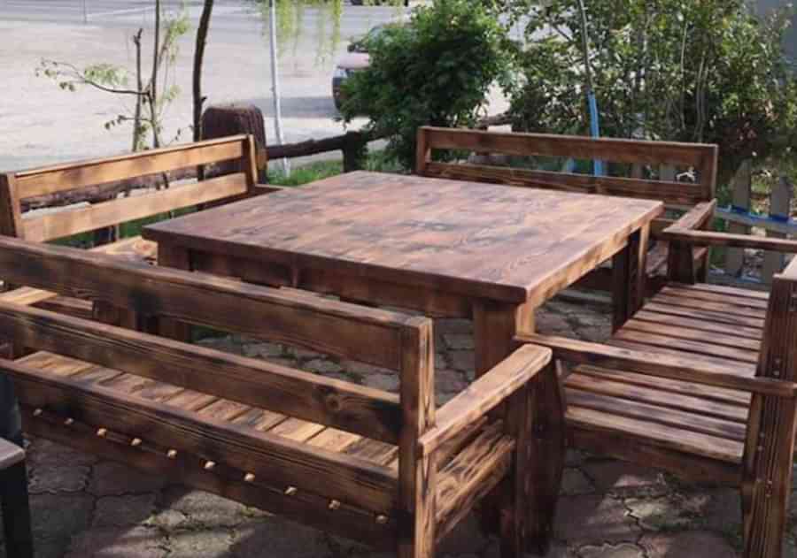 Ahşap Salıncak ve Bank Grupları