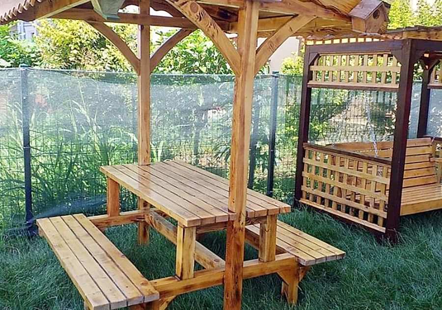 Ahşap Salıncak ve Bank Grupları